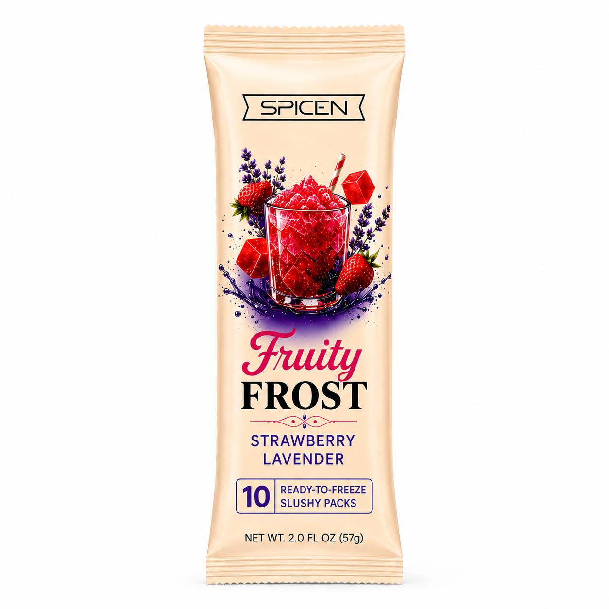 STRAWBERRY LAVENDER FRUITY FROST