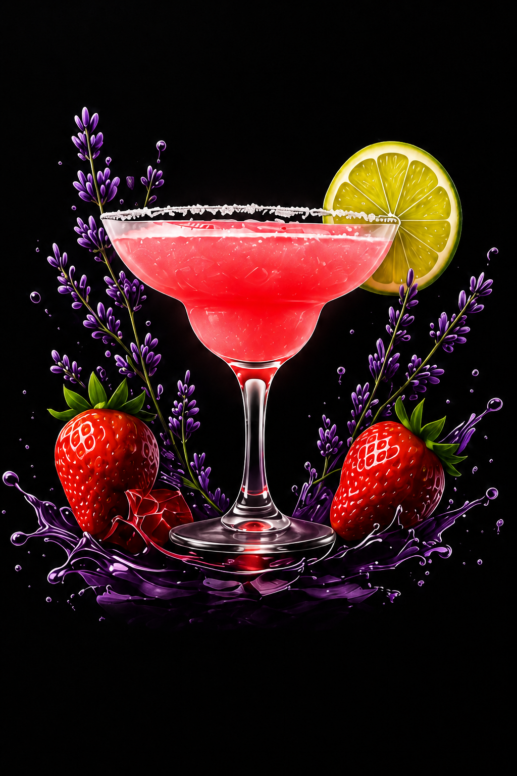 STRAWBERRY LAVENDER PARTY FROST