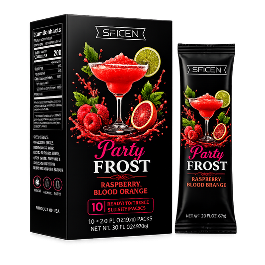 Party Frost Raspberry Blood Orange