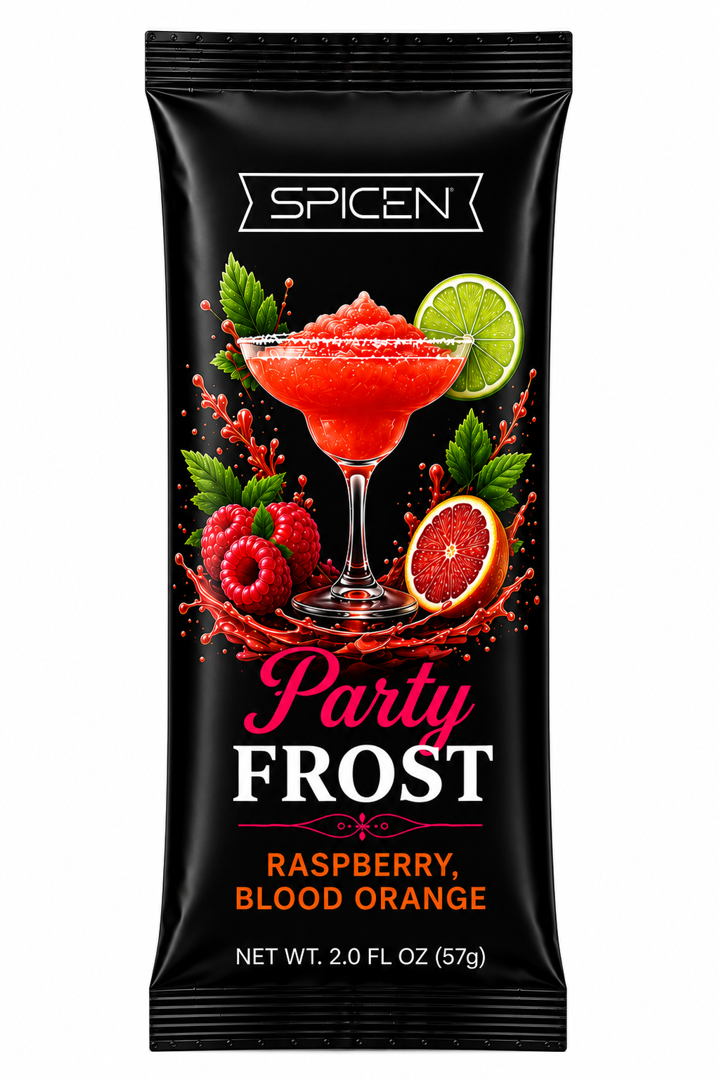 RASPBERRY BLOOD ORANGE PARTY FROST