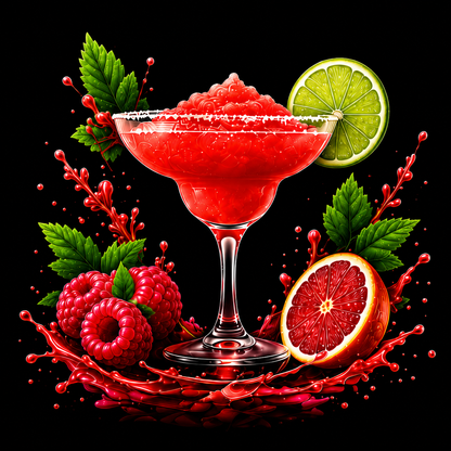 RASPBERRY BLOOD ORANGE PARTY FROST